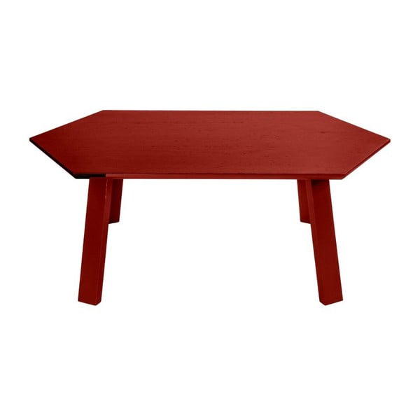 Konferenční stolek Hexagon Red, 105x37x61 cm