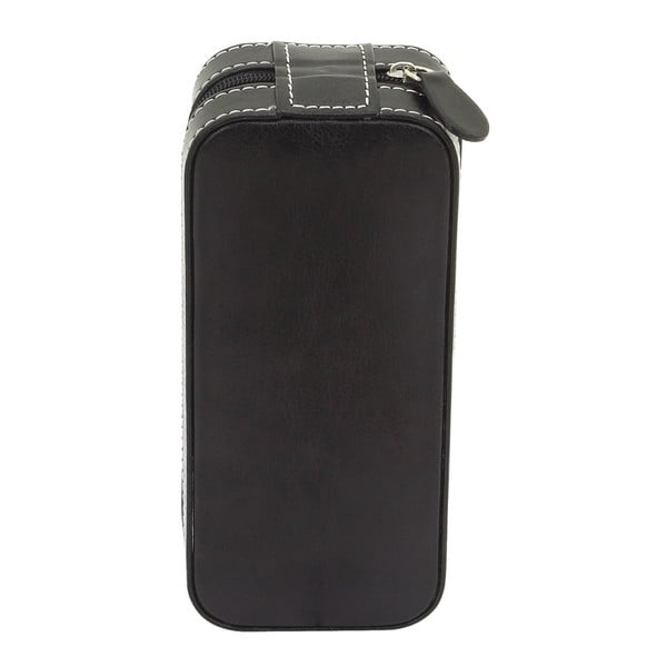 Černé pouzdro na hodinky Friedrich Lederwaren Bond-image-4