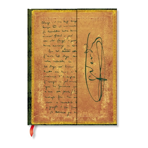 Тетрадка с твърди корици Verdi, 18 x 23 cm - Paperblanks