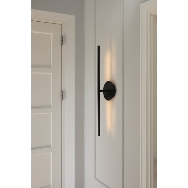 Черна метална LED затъмняваща се стенна лампа Omni Wall – UMAGE-image-3