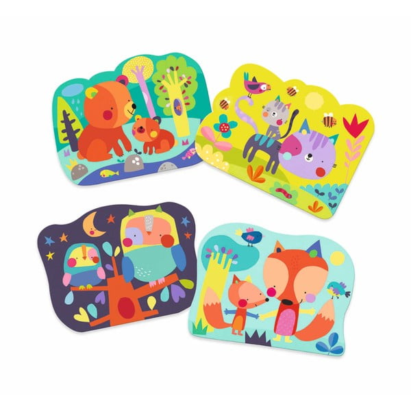 Страници за оцветяване с вода Гора - Djeco-image-1