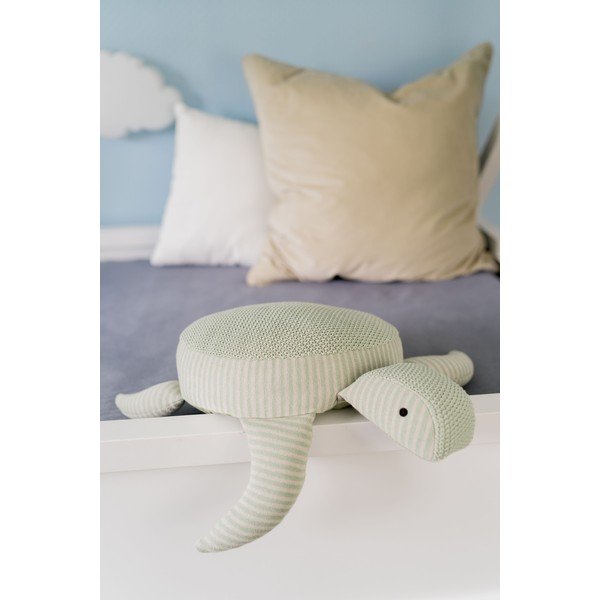 Зелена играчка за гушкане Костенурка - Kindsgut-image-4