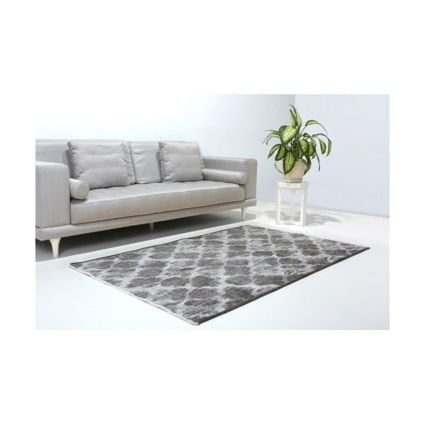Šedý vzorovaný oboustranný koberec Homemania Halimod, 150 x 230 cm