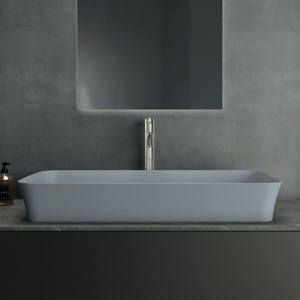 Светлосиня керамична мивка 80x40 cm Ipalyss – Ideal Standard-image-1