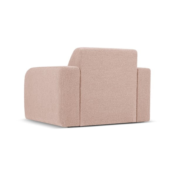 Розов фотьойл от плат букле Molino - Micadoni Home-image-3