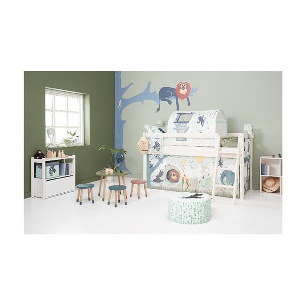 Детски пуф Safari, ø 60 cm - Flexa-image-1
