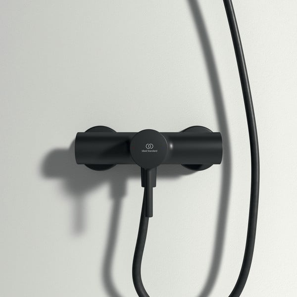 Матово-чернa батерия за душ Silk Black – Ideal Standard-image-2