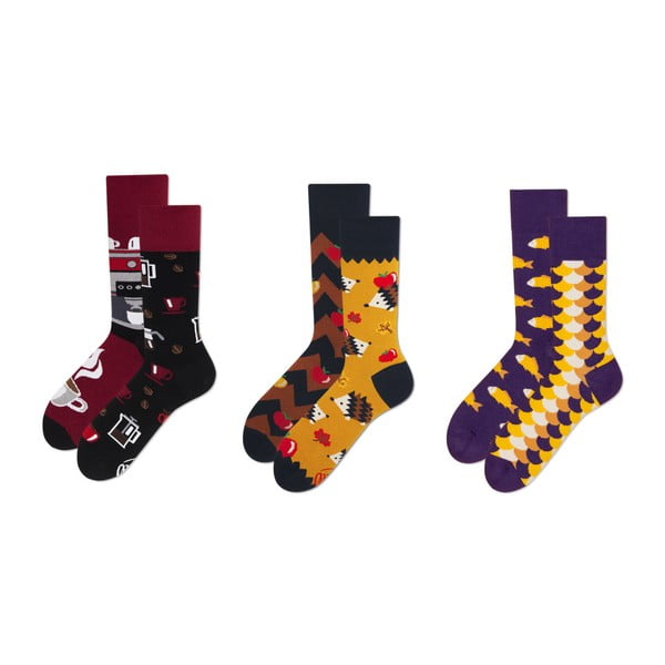 Комплект от 3 чифта чорапи Scales, размер 35-38 - Many Mornings