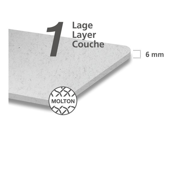 Резервна подложка за гладене за дъска за гладене Molleton, 130 x 40 cm - Wenko-image-1
