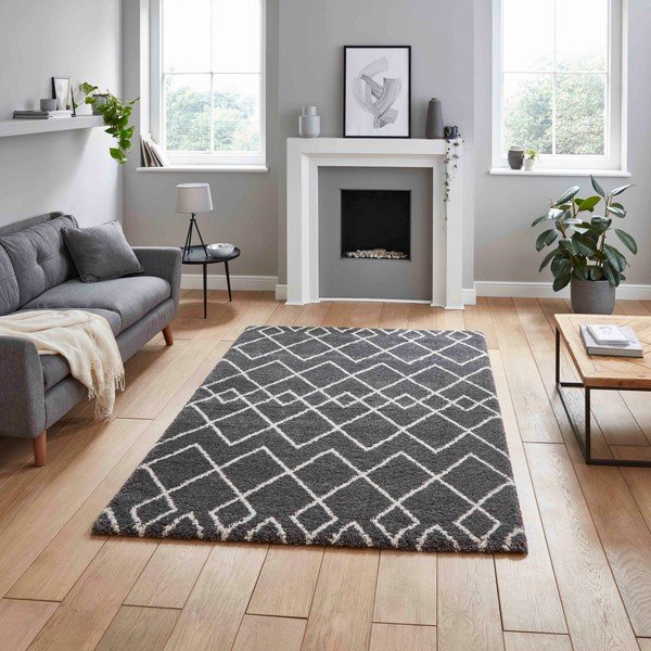Сив килим 120x170 cm Royal Nomadic – Think Rugs-image-1