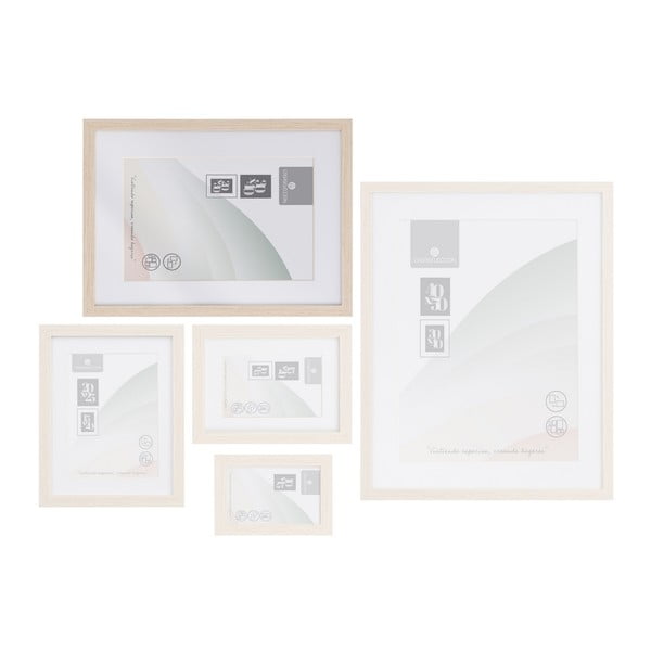 Висяща рамка в естествен цвят 32x42 cm Sencillo – Casa Selección-image-2