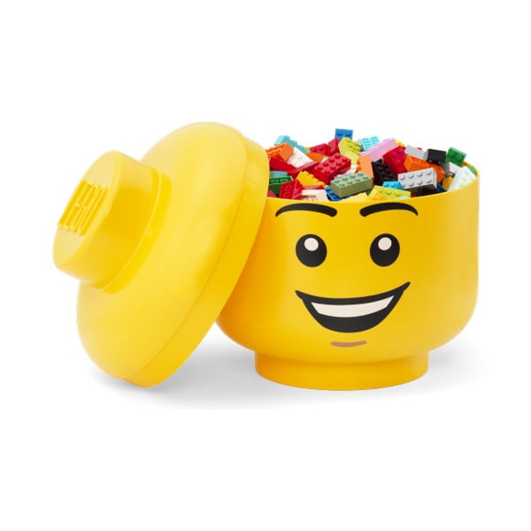 Пластмасова детска кутия за съхранение Head - LEGO®-image-1