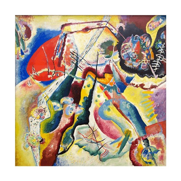 Reprodukce obrazu Vasilije Kandinského, 70 x 70 cm-image-1