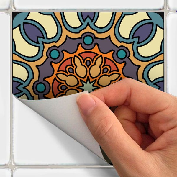 Комплект от 15 декоративни стикера за стена La Plata - Ambiance-image-1