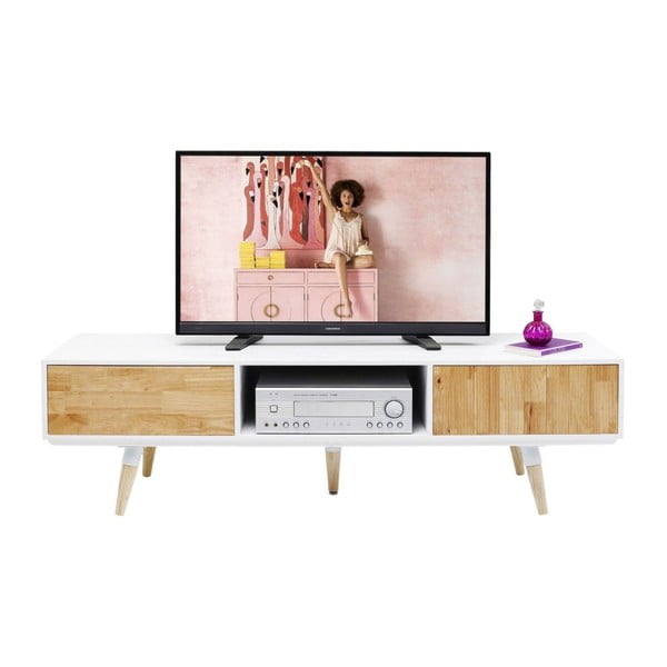 TV komoda v dřevěném dekoru Kare Design Salute-image-3