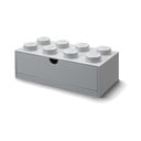 Сива кутия за бюро с чекмедже Brick - LEGO®