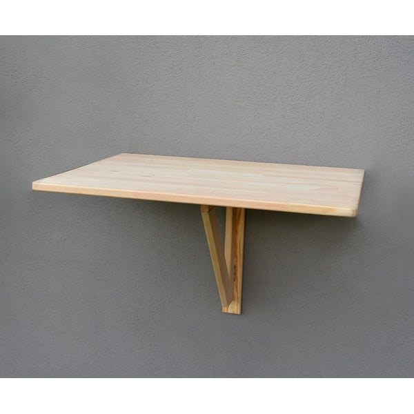 Висяща балконска маса от масивен бор 59x79 cm – Rojaplast