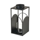 Черен метален фенер , височина 35 cm - Casa Selección