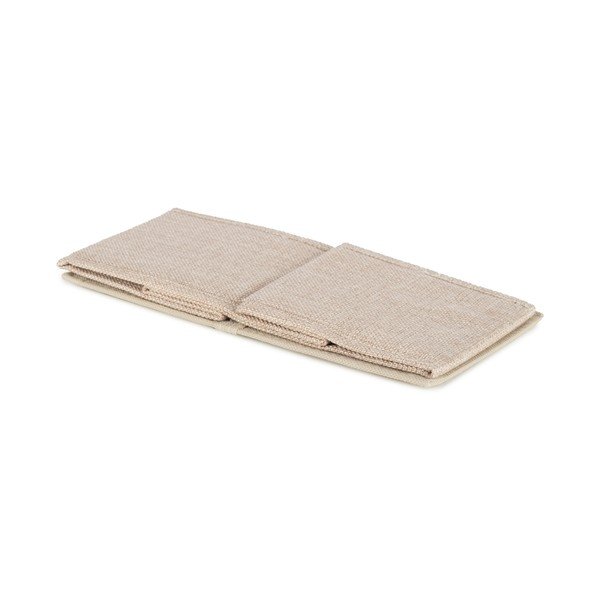 Бежова текстилна кутия за съхранение 28x12x12 cm Sandy – Compactor-image-2