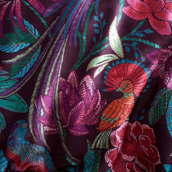 Лилаво единично  спално бельо 135x200 cm Bridgerton Kate Floral – Catherine Lansfield-image-4