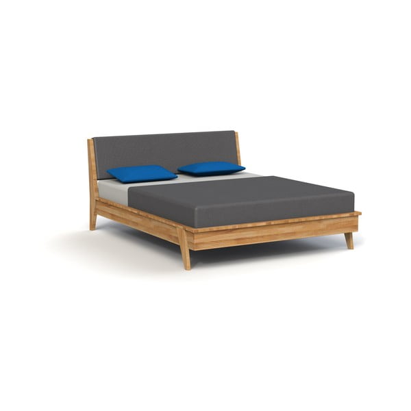 Дъбово двойно легло 200x200 cm Retro 1 - The Beds