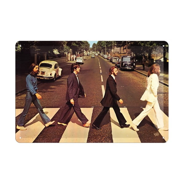 Декоративен знак за стена Beatles Beatles (Abbey Road) - Postershop