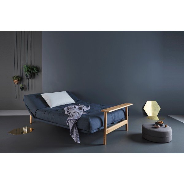 Елегантен разтегателен диван Mixed Dance Blue, тъмно син, 97 x 230 cm Balder - Innovation-image-1