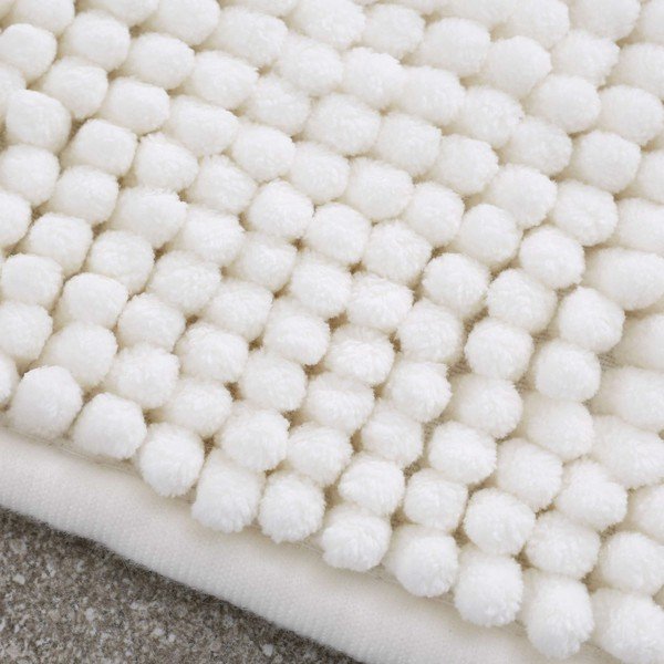 Бежова постелка за баня 80x50 cm Bobble - Catherine Lansfield-image-2