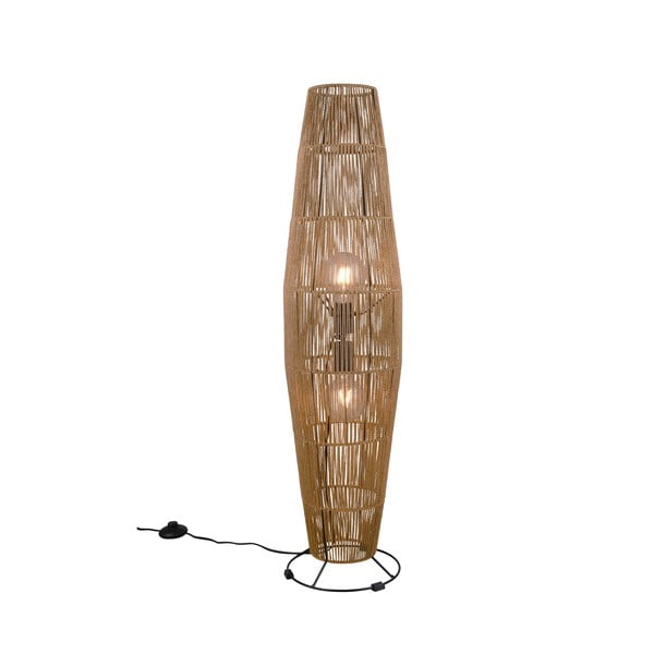 Подова лампа в естествен цвят (височина 103 см) Miki - Trio