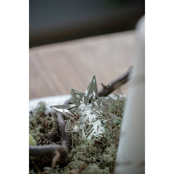 Висяща коледна украса в сребристо - Kähler Design-image-1