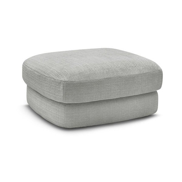 Светлосива шенилова табуретка Leonore – Bobochic Paris