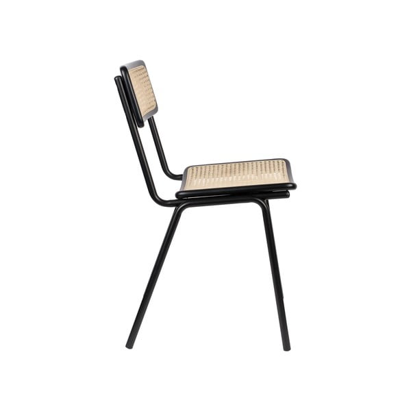 Черни ратанови столове за хранене в комплект от 2 Jort - Zuiver-image-4