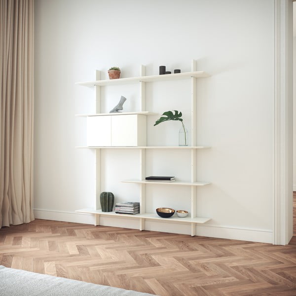 Бял компонент с врата 68x36 cm Bridge - Tenzo-image-4