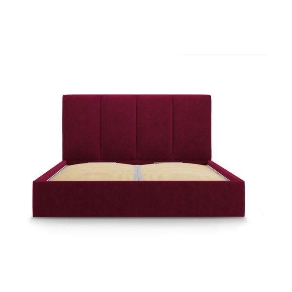 Виненочервено кадифе двойно легло , 180 x 200 cm Juniper - Mazzini Beds-image-2
