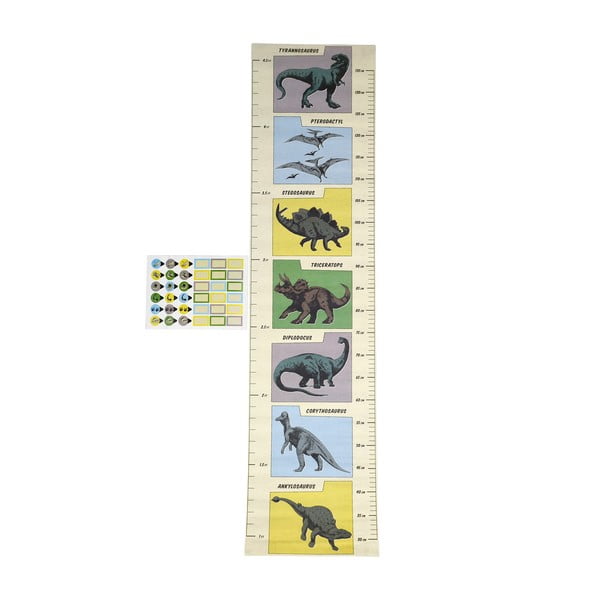 Детски стикер - лента за врата или стена Prehistoric Land – Rex London-image-2