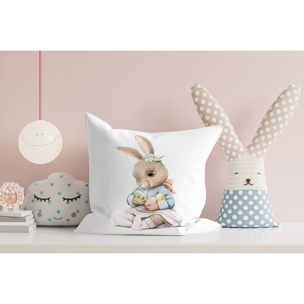 Калъфка за възглавница с великденски мотив  43x43 cm – Mila Home-image-2