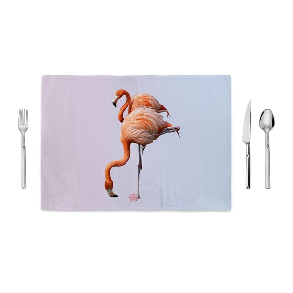 Prostírání Home de Bleu Flamingos, 35 x 49 cm