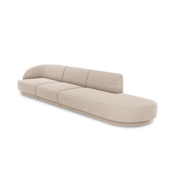 Бежов диван 302 cm Miley - Micadoni Home-image-3