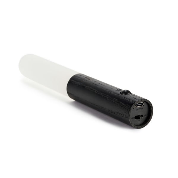 Черна LED стенна лампа с USB Baton – Gingko-image-4