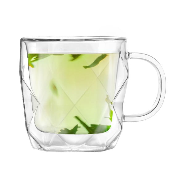 Комплект от 2 чаши с двойна стена , 330 ml Geo - Vialli Design-image-3