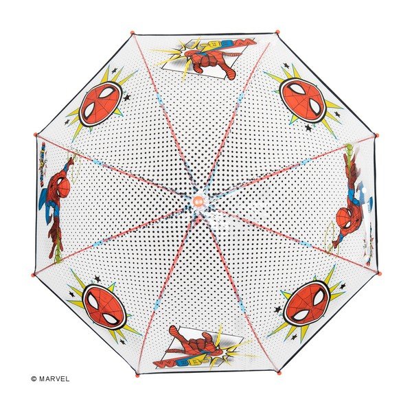 Прозрачен ветроустойчив детски чадър Spiderman Marvel, ⌀ 74 cm - Ambiance-image-2
