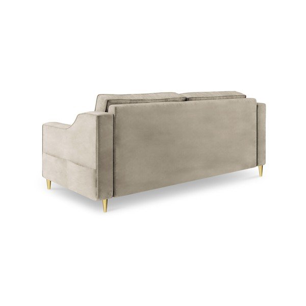 Бежов двуместен диван Marigold - Mazzini Sofas-image-1