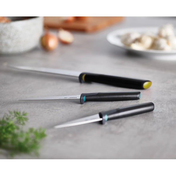 Комплект ножове с покритие 3 бр. от неръждаема стомана Elevate – Joseph Joseph-image-1