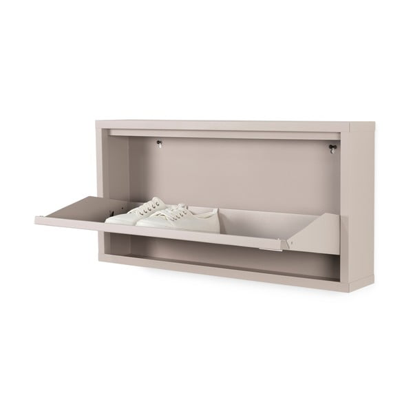 Кафяво-сива метална накланяща се стойка за обувки 75x37,5x12,5 cm Billy – Spinder Design-image-2