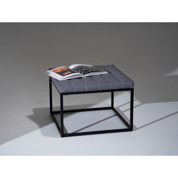 Сива табуретка Amandola - Wenko-image-1