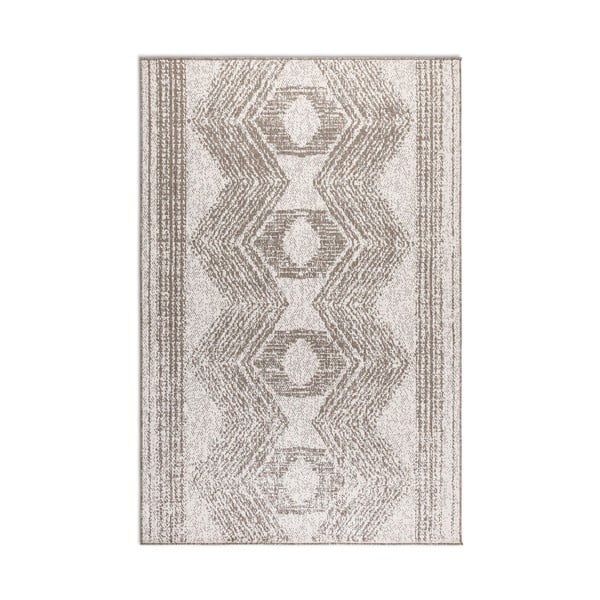 Кафяво-кремав външен килим 160x230 cm Gemini – Elle Decoration