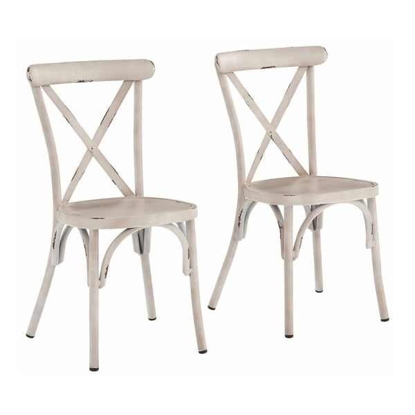 Sada 2 bílých bukových židlí Støraa Lancier