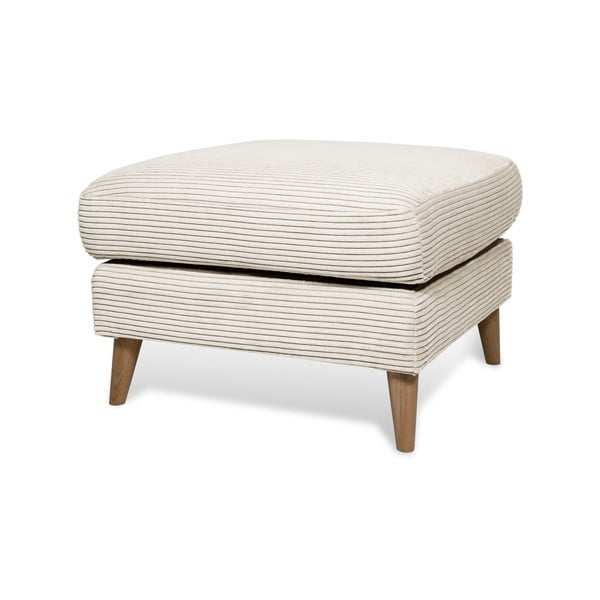 Бяла табуретка  от рипсено кадифе Paris – Scandic-image-2