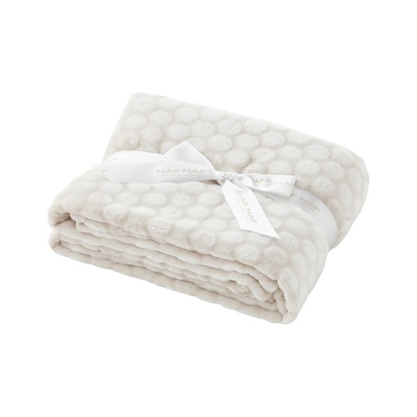 Бежово бебешко одеяло Nube, 110 x 80 cm - Tanuki