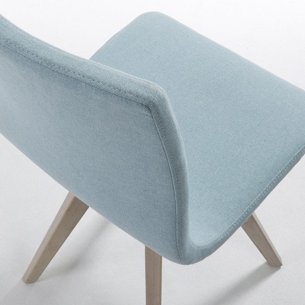 Světle modrá jídelní židle La Forma Una-image-4